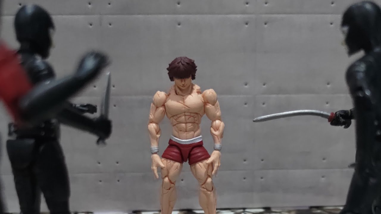 Baki Hanma Dig Action 1/24 action figure 