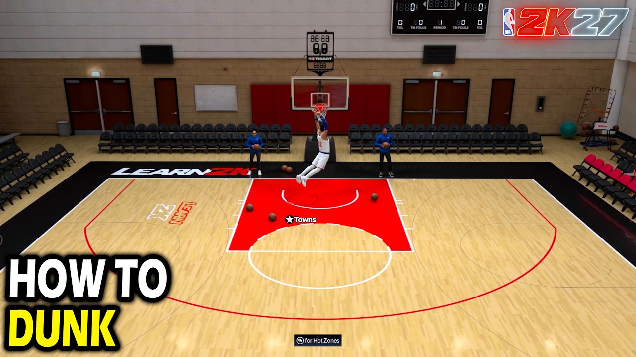 Как делать любые данки в NBA 2K27