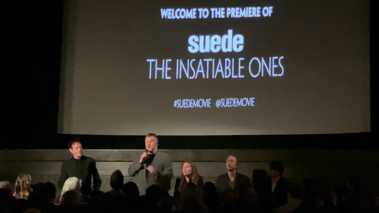 Suede, The Insatiable Ones premiere. Introduction by Director Mike Christie. Prince Charles cinema.