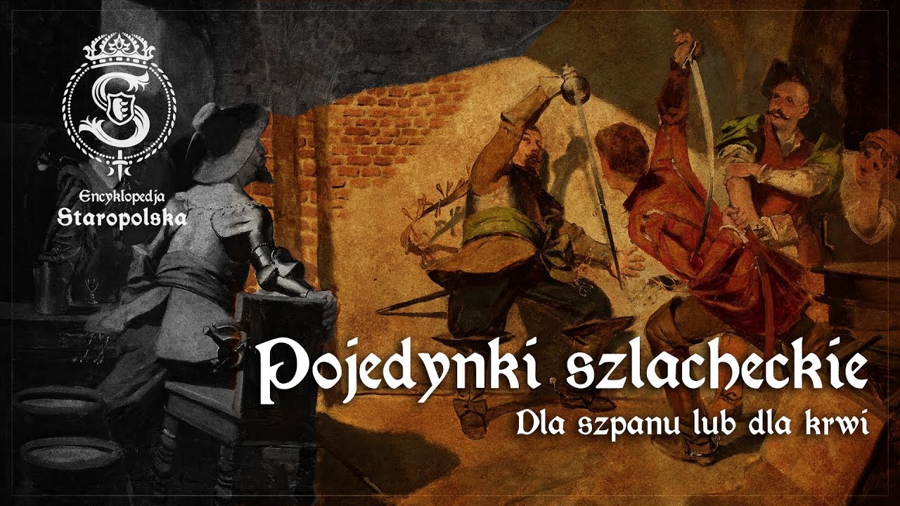 Encyklopedya Staropolska: dla szpanu lub dla krwi. Jak wyglądały szlacheckie pojedynki?