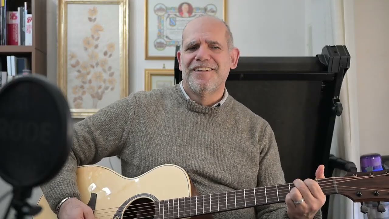 Preparo qualche canzone da falò sulla spiaggia con la chitarra Lag T88 ACE