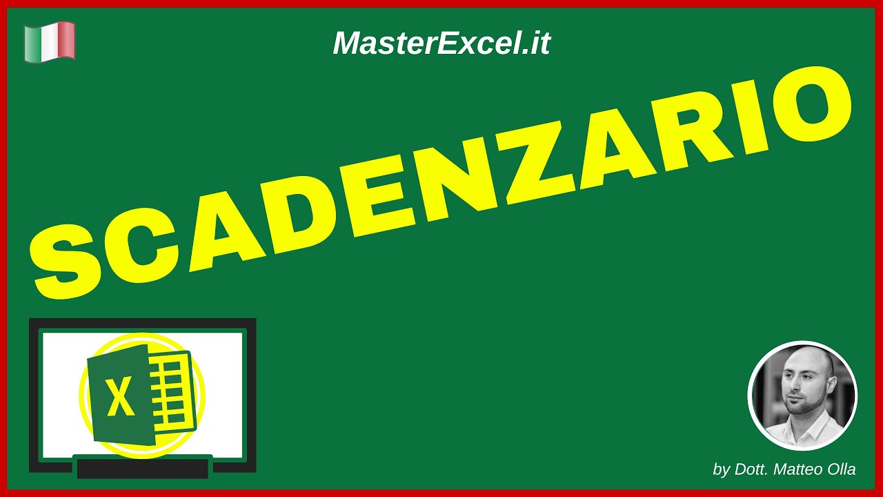 MasterExcel.it | Trucchi e Consigli per un Scadenzario Excel: Come Gestire le Scadenze con Excel