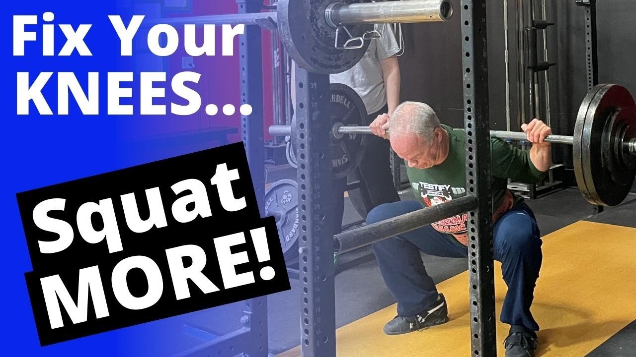 Starting Strength Squat/Low Bar Squat | Fix Your KNEES!