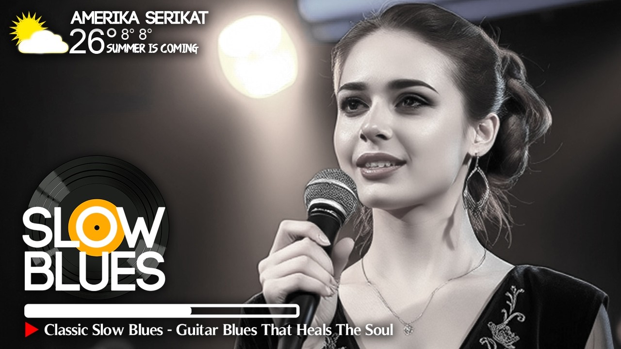 Smooth Slow Blues 2025 &ndash; Relaxing Blues Tunes to Ease Your Mind & Soul 🌌