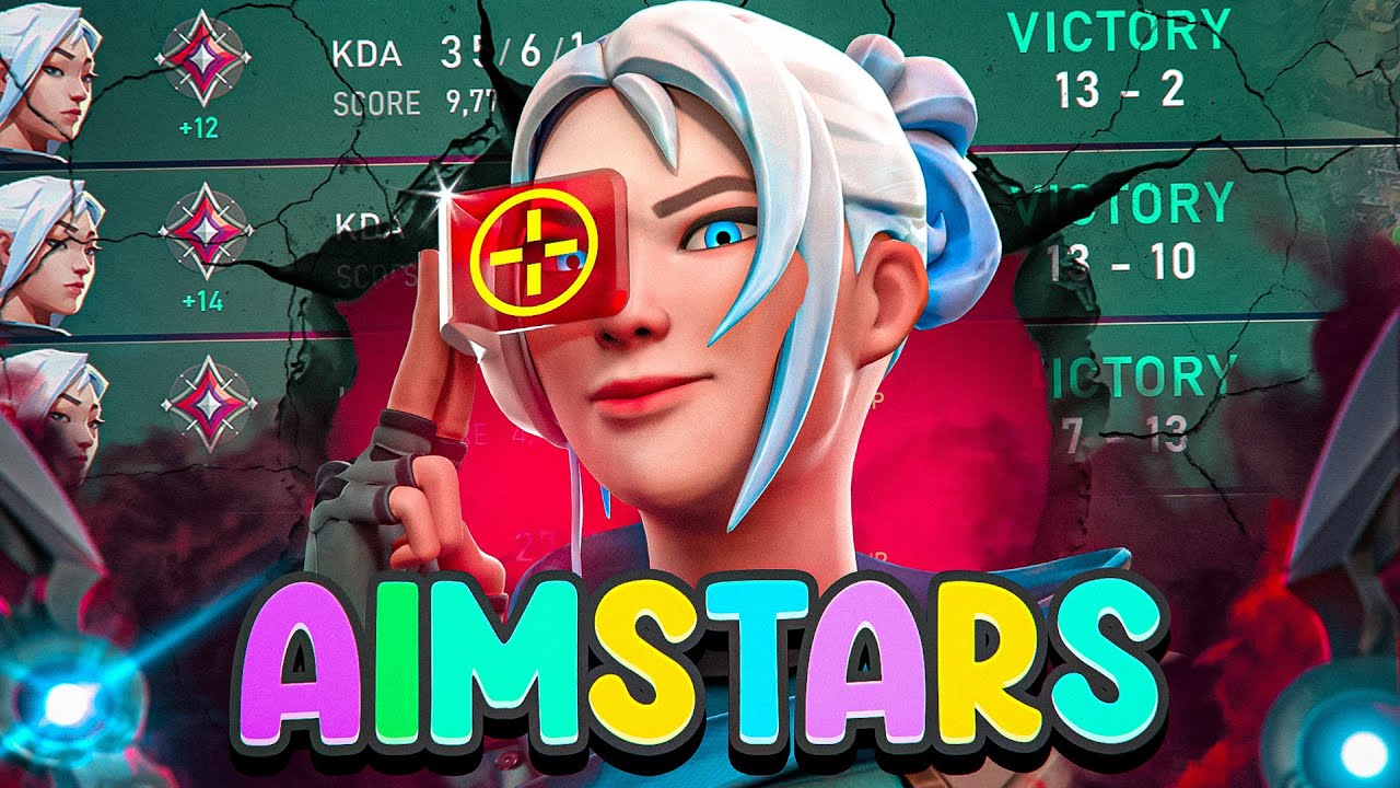 Использование метода &laquo;AimStars&raquo; для рейтинга Valorant&hellip; (помогло)