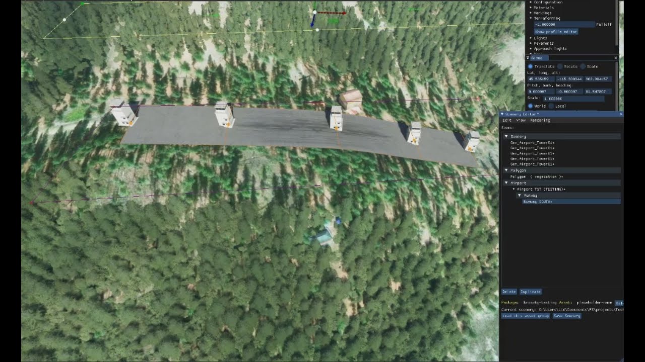 FS2020: Creating a Basic Bush Strip