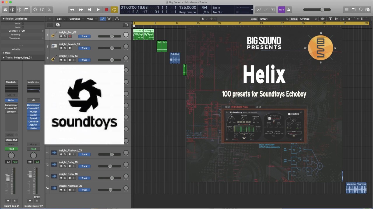 Big Sound - Helix (Soundtoys Echoboy presets)