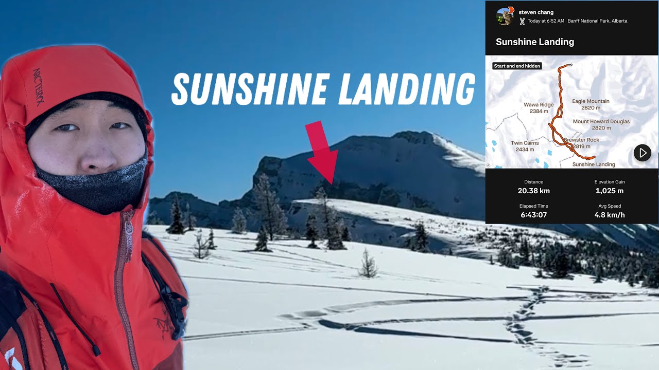 Sunshine Landing Splitboard Mission