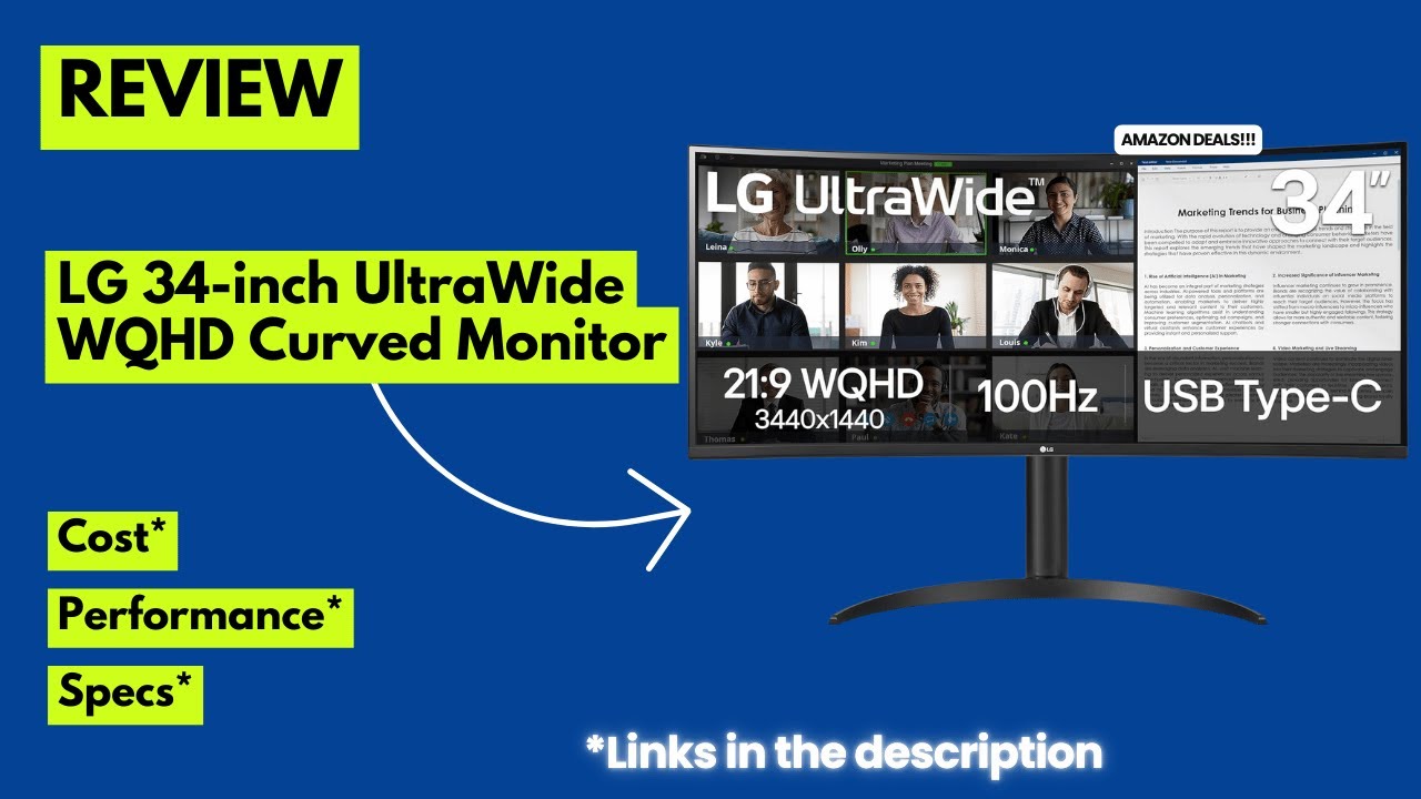 LG 34WR55QK-B Review 2026 | 34” UltraWide WQHD Monitor for Work & Productivity