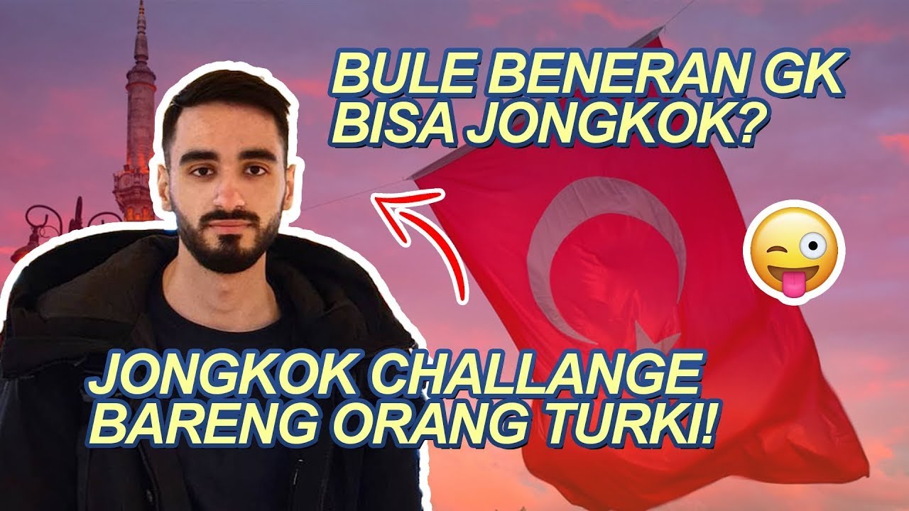 Bule gk bisa jongkok? challenge jongkok ke bule Turki #shorts