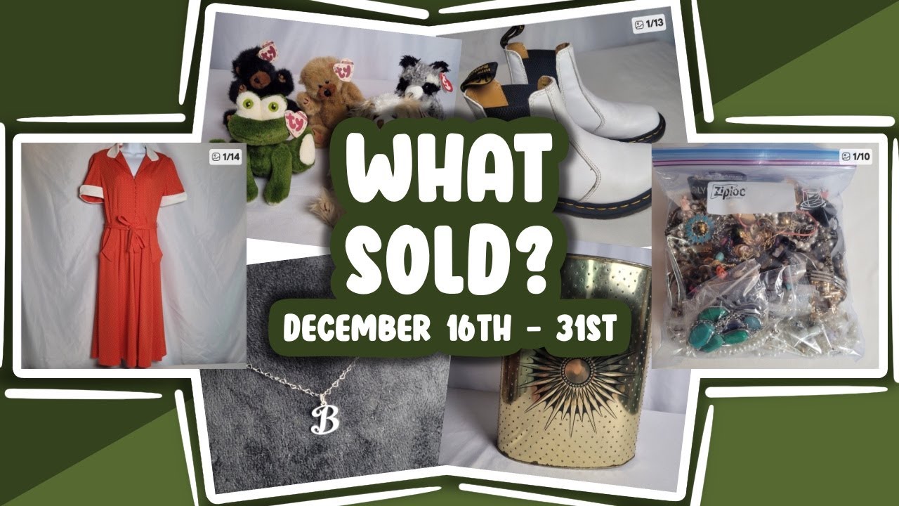 Out With The Old! | What Sold? December 16th - 31st