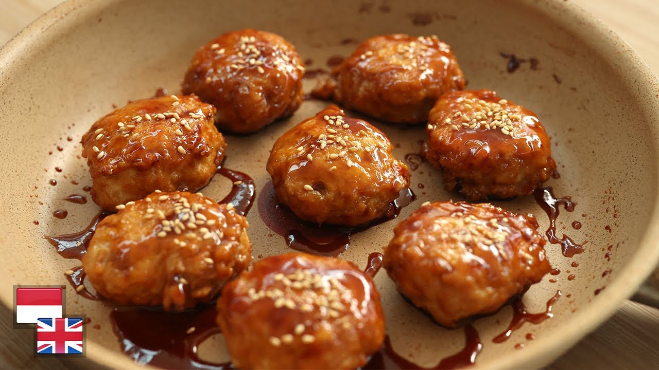 Juicy & Wangi! Resep CHICKEN TSUKUNE / BOLA AYAM JEPANG [Favorit Anak]