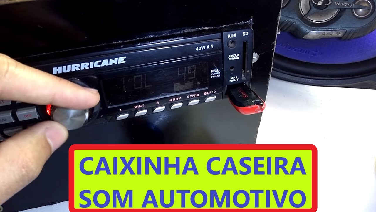 Caixinha de som caseira com som automotivo - Qual amperagem usar?