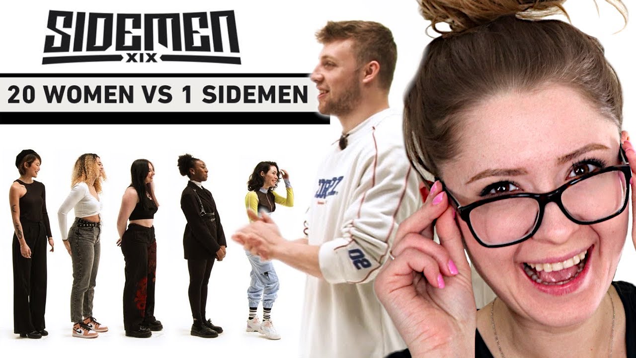 20 WOMEN VS 1 SIDEMEN: HARRY EDITION REACTION