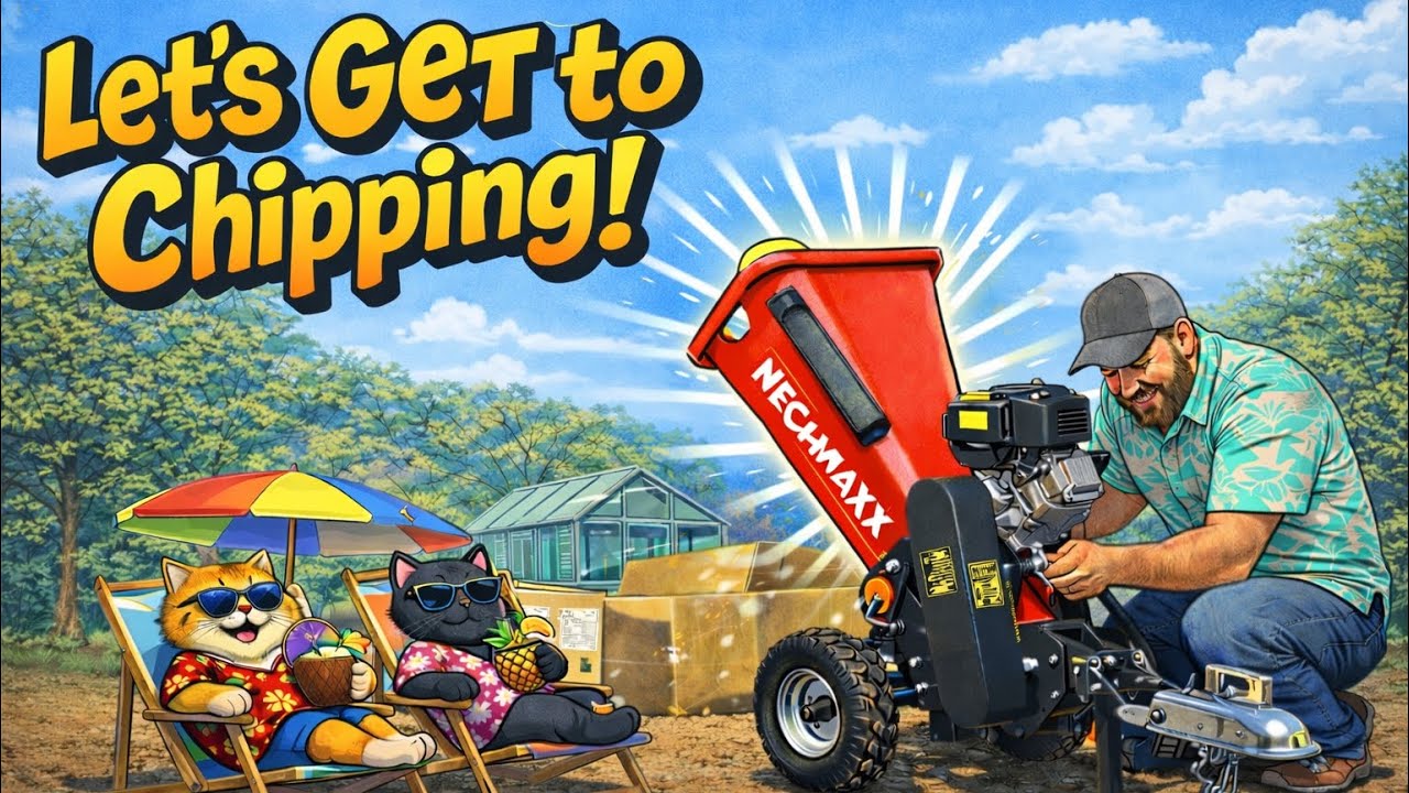 Assembling the MechMaxx 4” 212cc Wood Chipper | First Setup & Impressions