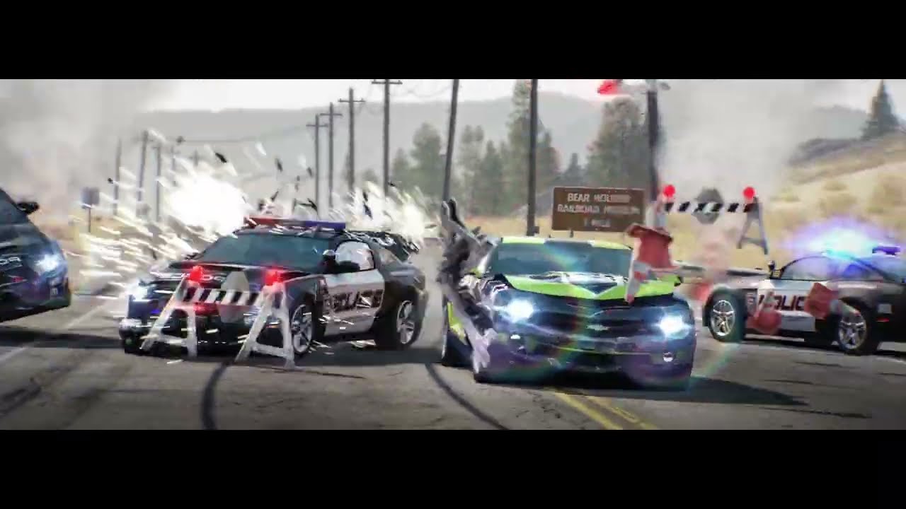 Karma is at Play! EMP on Cops Backfires & Camaro SS Goes Airborne | NFS HP Remastered | EA Games