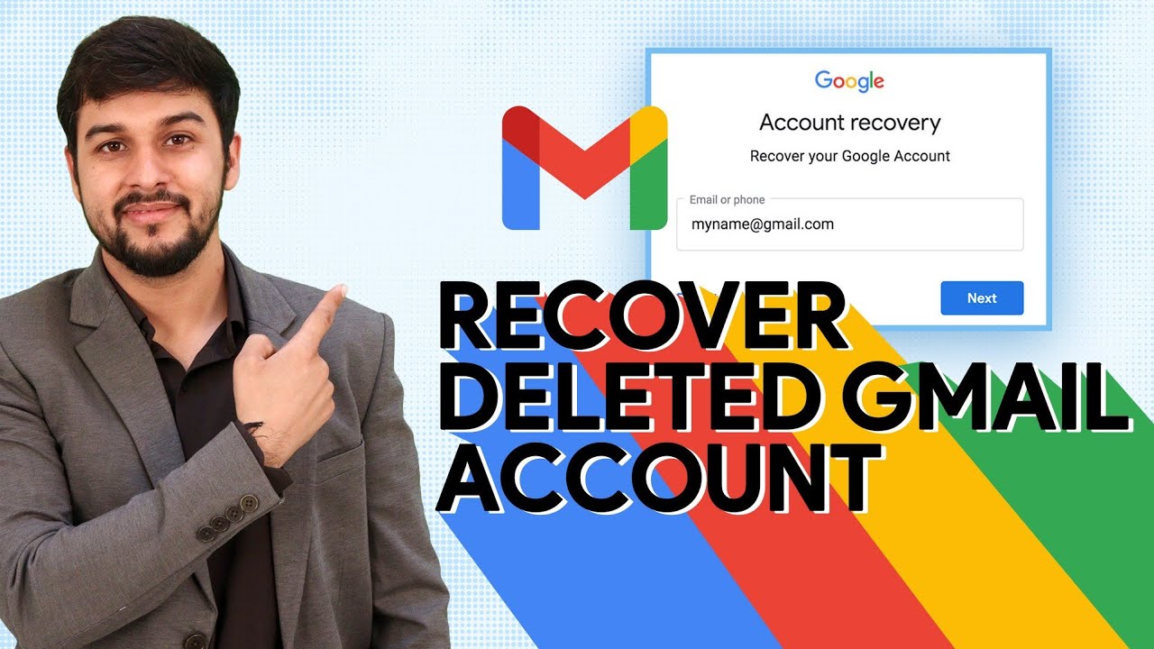 Как восстановить удаленную учетную запись Gmail на Android
