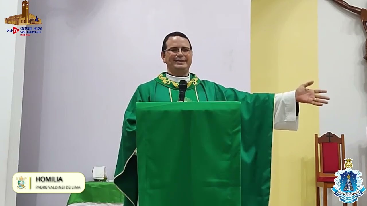 Homilia Padre Valdinei Silva Santa Missa 22º Domingo do tempo comum.