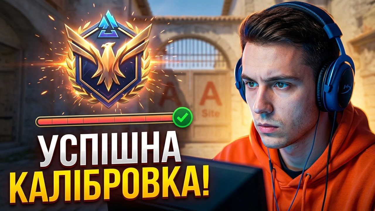 CS 2 - СКЛАДНА КАЛІБРОВКА | Нічний стрім - УКРАЇНСЬКОЮ