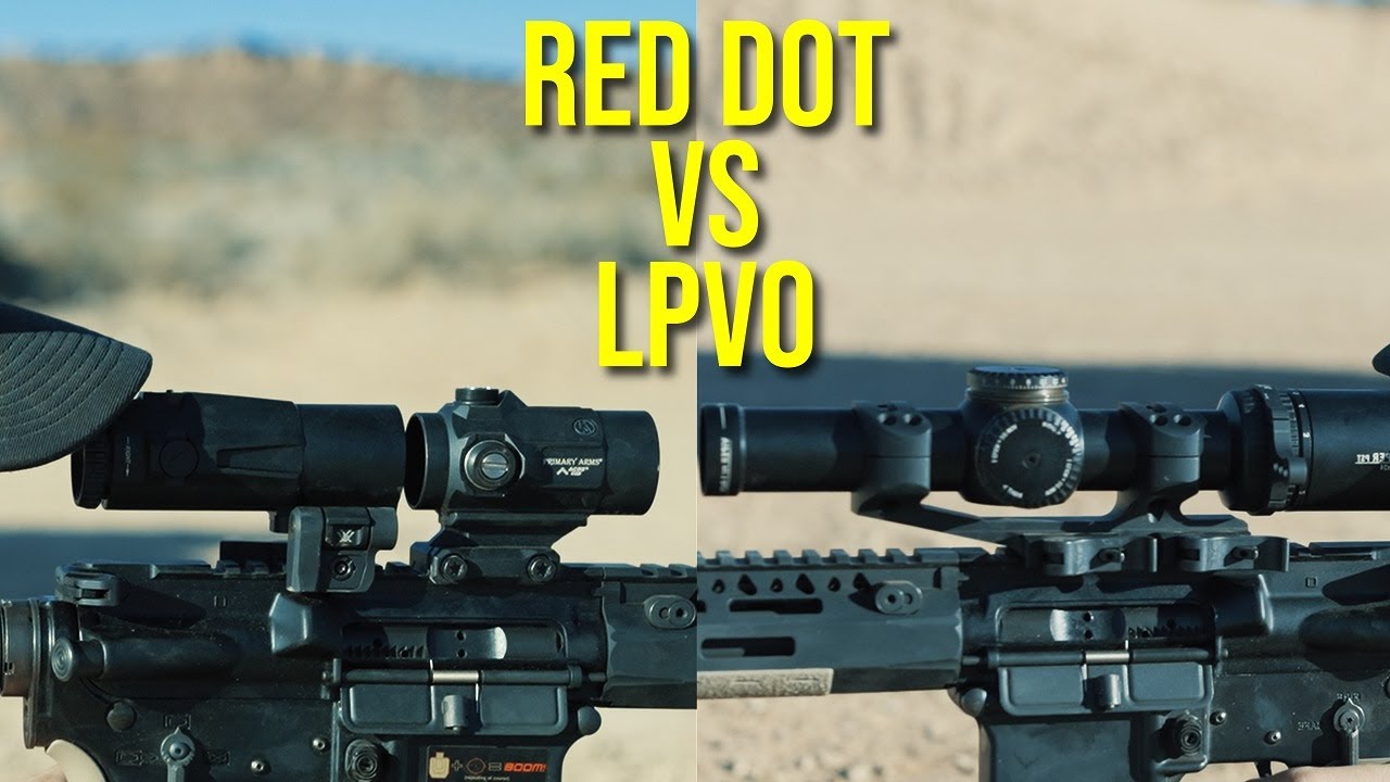 Лупа AR15 Red Dot 6X VS 1-6 LPVO