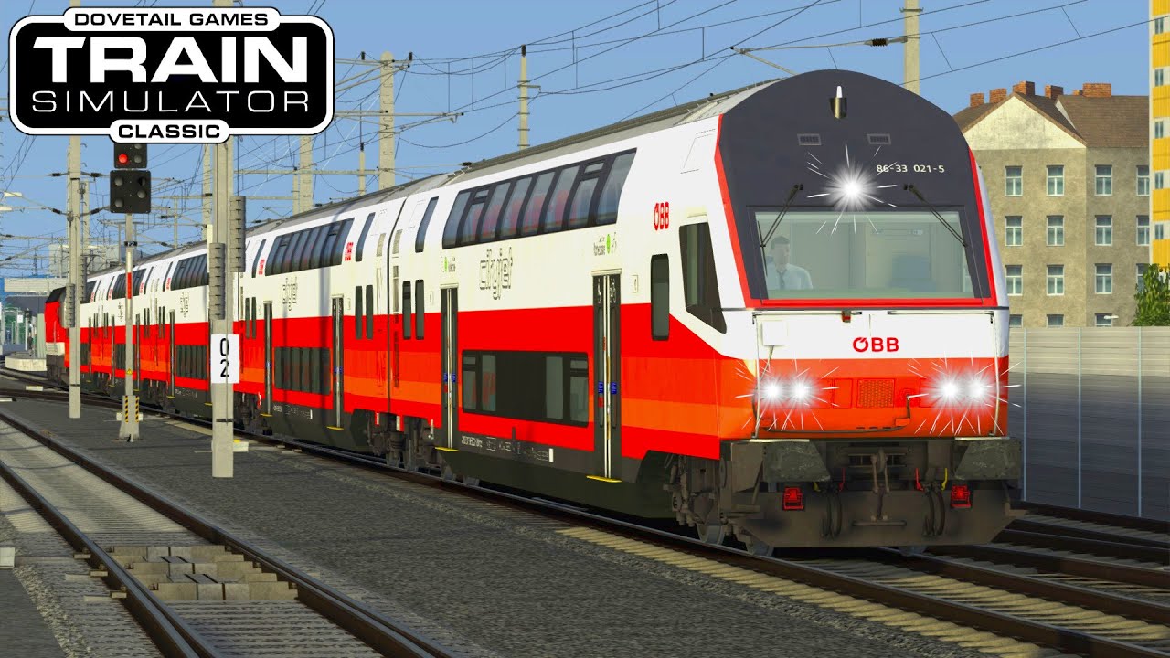 ÖBB REX 1 (Zug Nr. 2300) nach Breclav über Floridsdorf / ÖBB Cityjet 86-33 / Train Simulator Classic