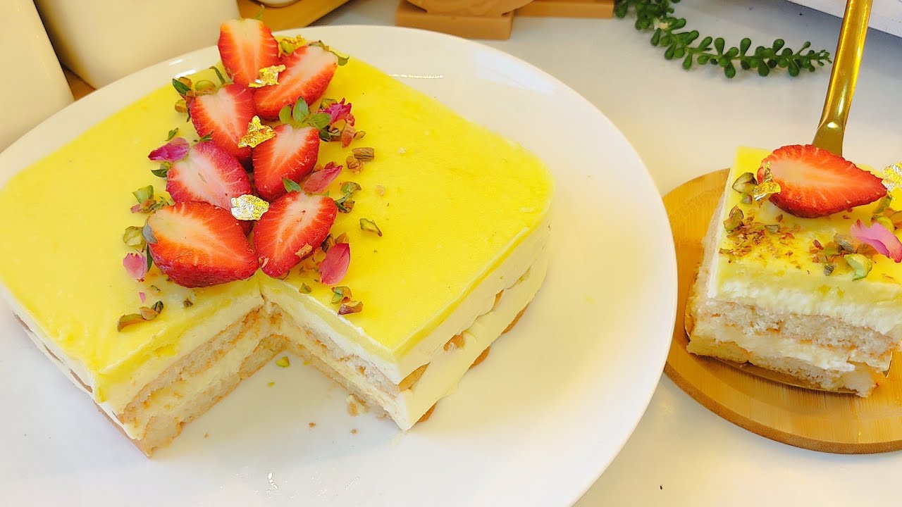 حسبوها پاتيسري🤣تمسح و تبرد على القلب😋مور الفطور🌙🍋تحلية الليمون❌بيض😱ولا كريمة ولا ماسكارپون 