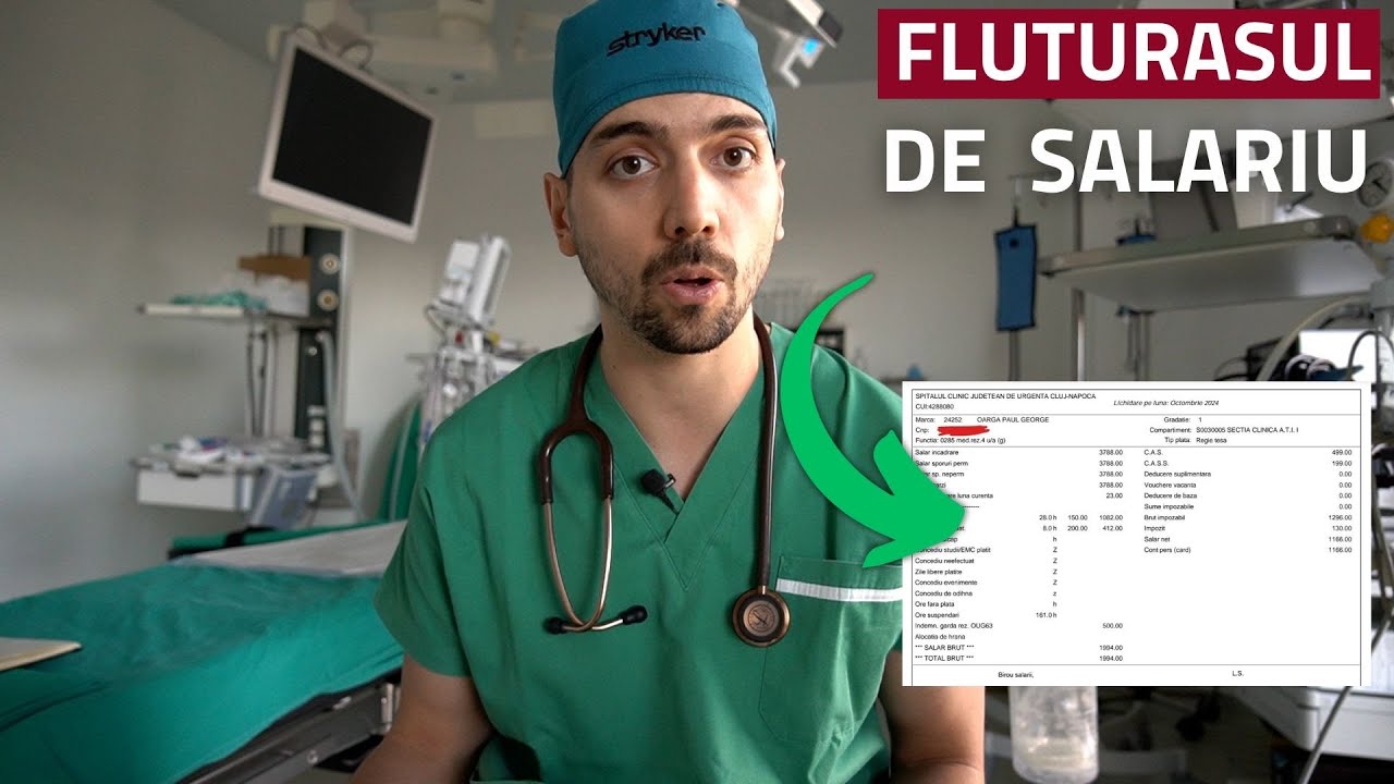 Cat castiga un medic rezident in Romania? - Dr. Paul Oarga