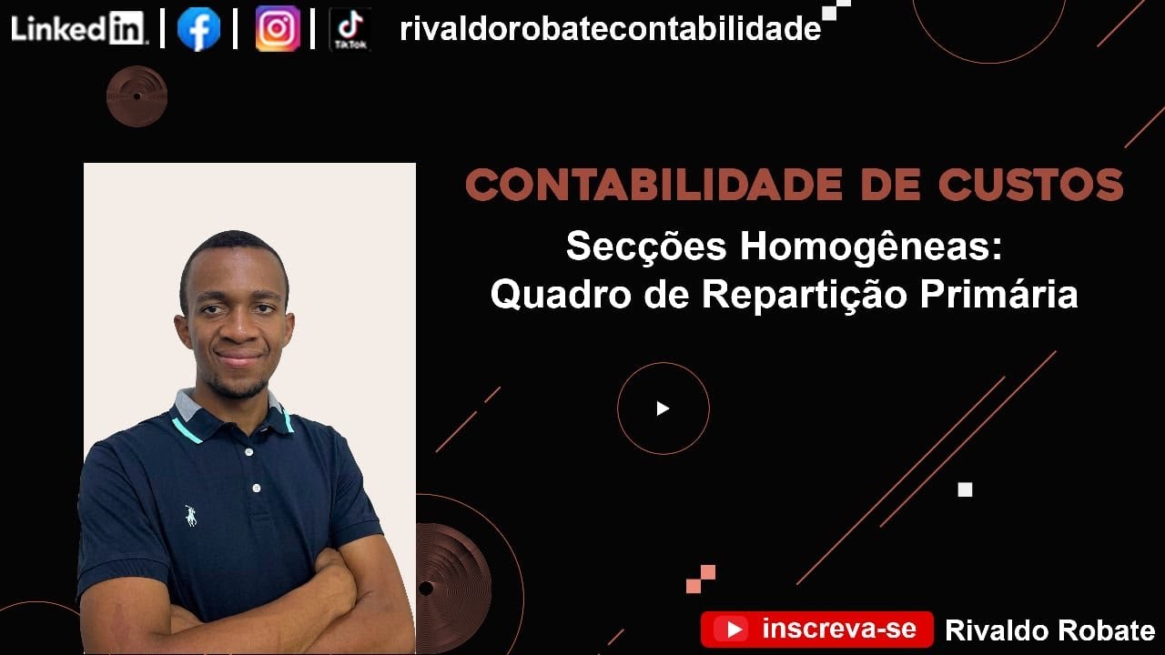 SECÇÕES HOMOGÊNEAS : QUADRO DE REPARTIÇÃO PRIMÁRIA