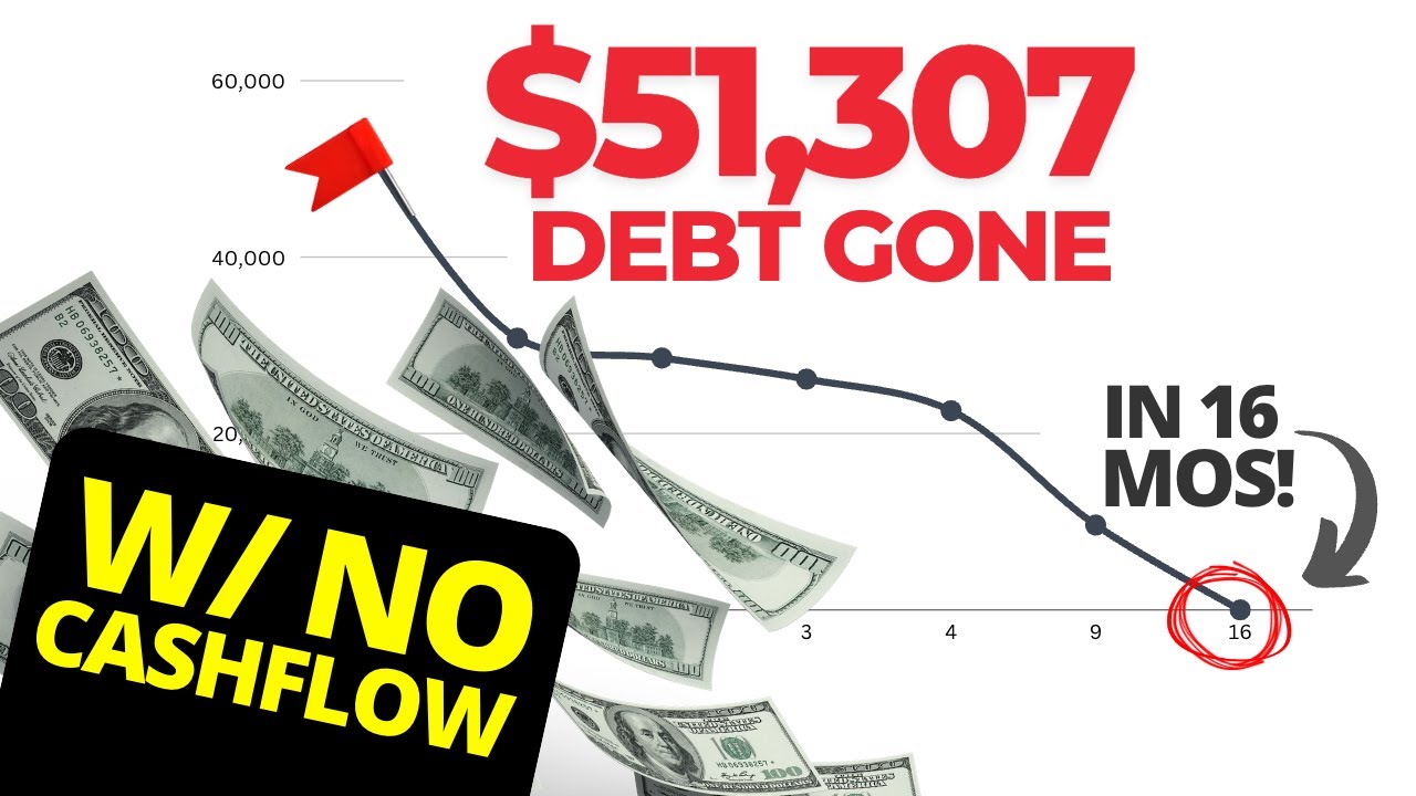 ERASE $51K DEBT in 16 Months WITHOUT CASHFLOW!