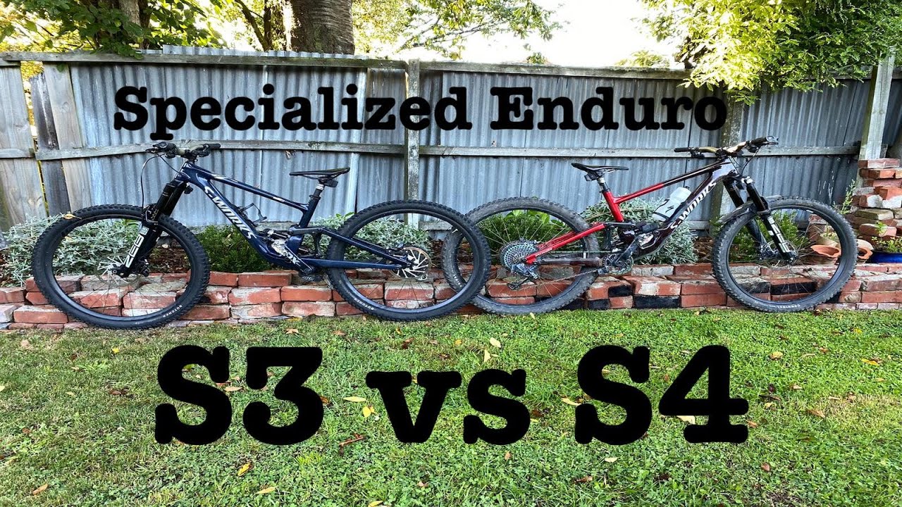 Specialized Enduro S3 vs S4 - Which size is faster?