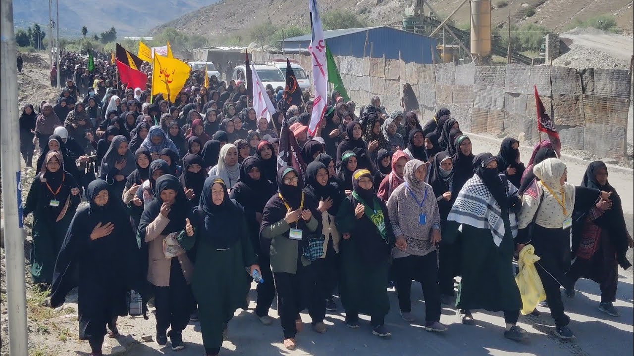 Arbaeen Walk 2025 | Baseej Fatimeyah | Taisuru To Karpokhar | Sankoo | Safar e Ishq e Hussain.