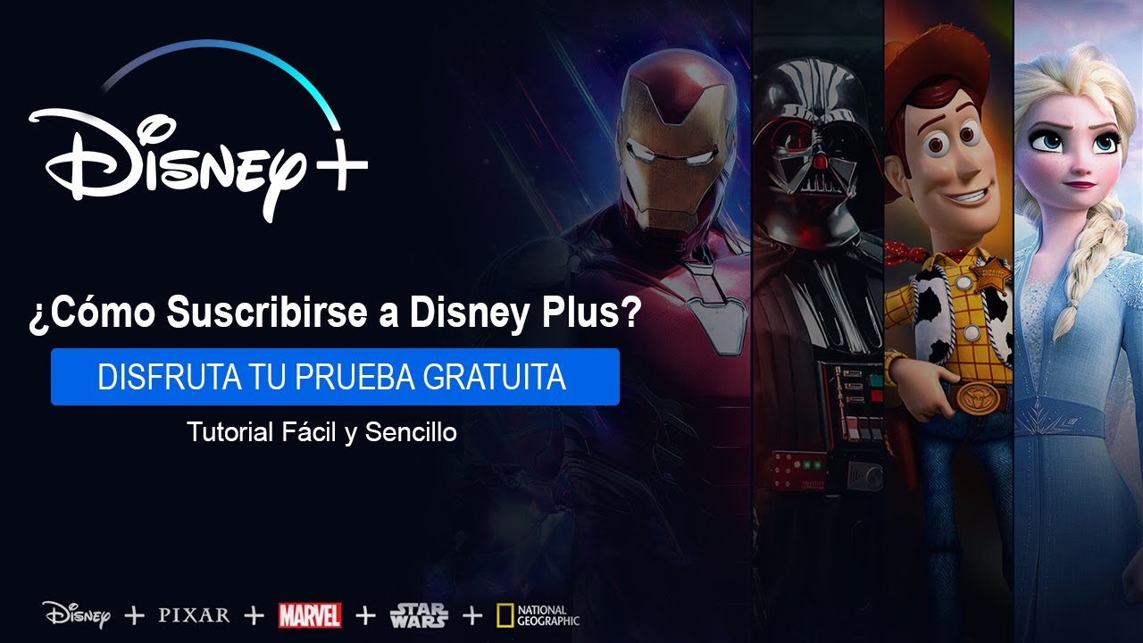 Como SUSCRIBIRSE a DISNEY PLUS | Registrarse y Crear una Cuenta de Disney+