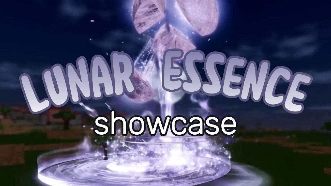 🌕LUNAR ESSENCE SHOWCASE!🌕 | Divine Duality Elemental Roblox