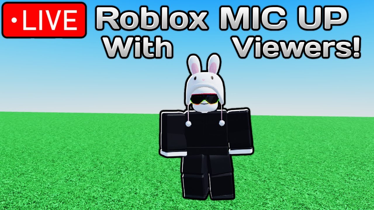 🔴LIVE Roblox MIC UP With Viewers!!! 🔴850 SUBS?