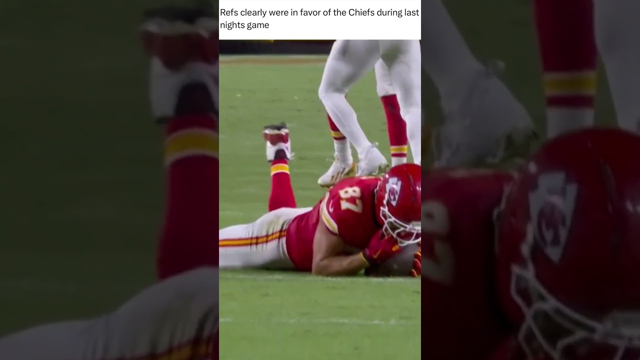 Refs clearly wanted the chiefs to win last night #chiefs #lions #nfl #football #footballhighlights