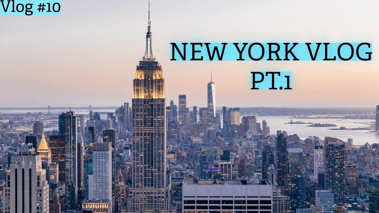 My first time in New York?! (NEW YORK VLOG PT.1) #vlog #trip #newyork