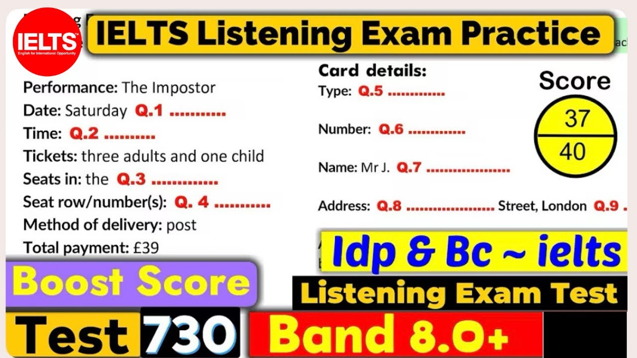 IELTS LISTENING PRACTICE WITH ANSWERS 2025 | 106