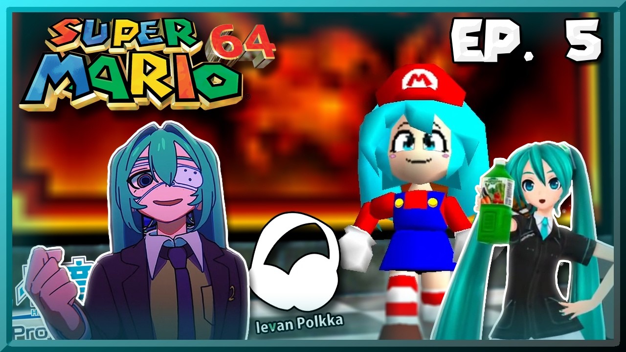 As Piores e Melhores Músicas da Miku 🎵【Mario 64 DX c. Mod Triple Baka】Ep. 5