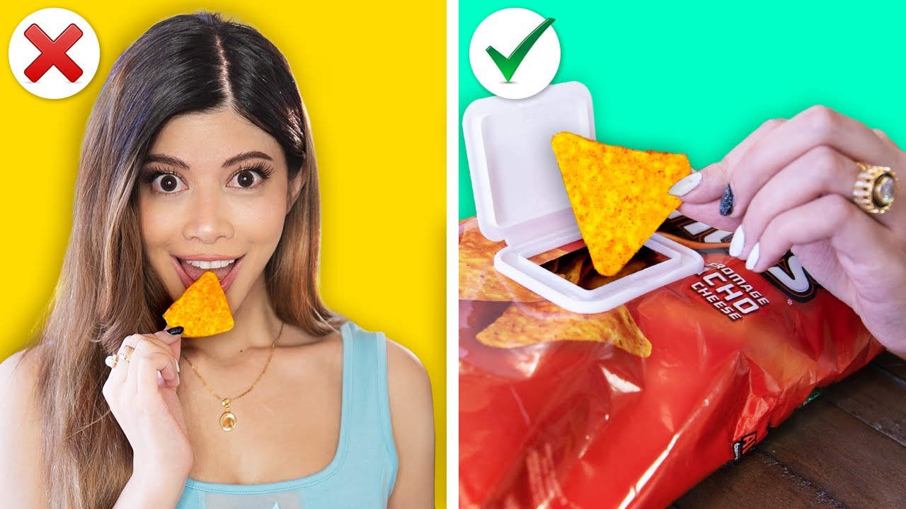I tried DIY Food Hacks for a GENIUS