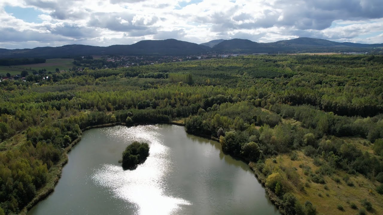 Über dem Olbersdorfer See