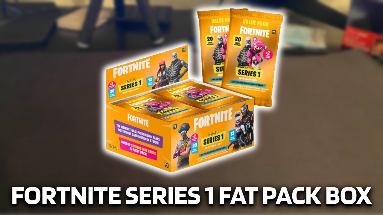 2 HOLO HITS! | Fortnite Series 1 Value/Fat Pack Box Opening!