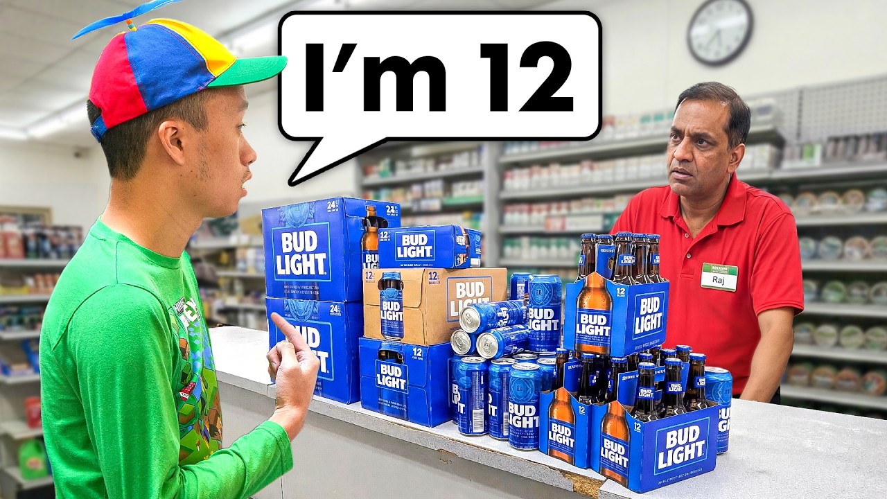 Buying $1,000 of Beer While Acting Like A Kid