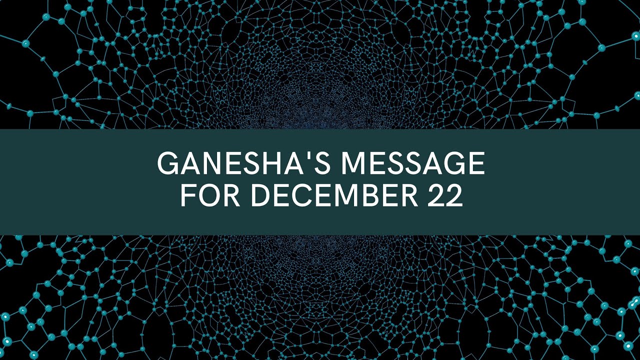 Ganesha Message December* December blessings 2022*Your December 2022 predictions* Pick your card