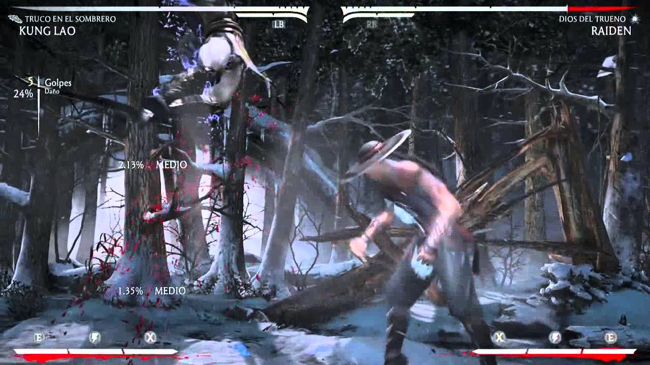 MKX: Kung Lao (Hat Trick) - New Combo Setup #3 (By ETC Mcfly)