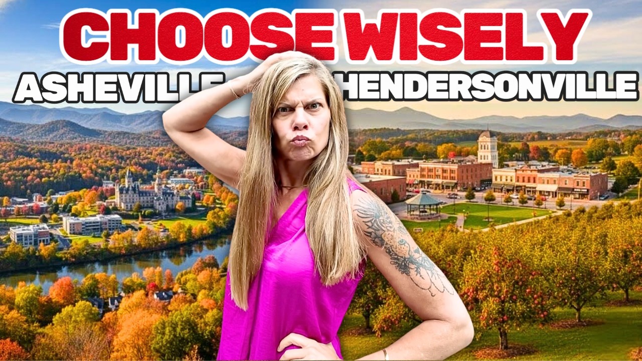 Asheville vs Hendersonville - Which City is FOR YOU?