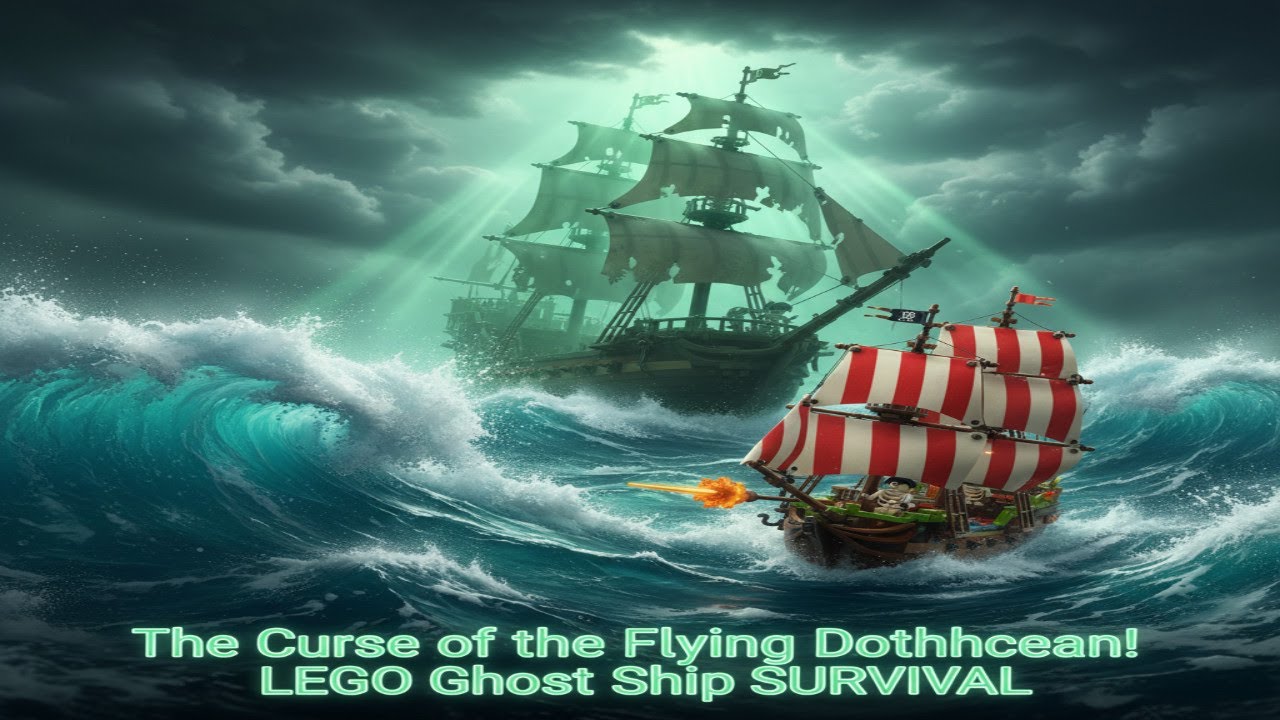 The Curse of the Flying Dutchman! LEGO Ghost Ship SURVIVAL