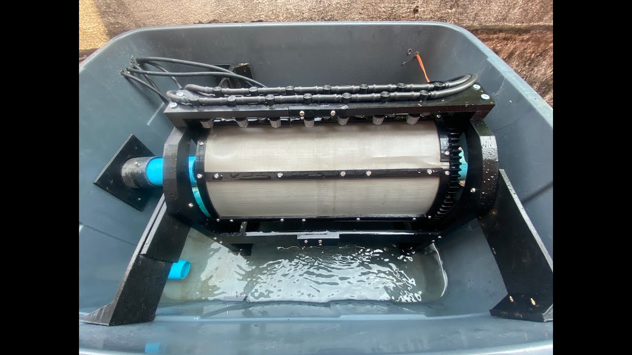 DIY Drum Filter ดรัมฟิวเตอร์ แบบประหยัดด้วยงบ 2,000 ตอนที่ 2