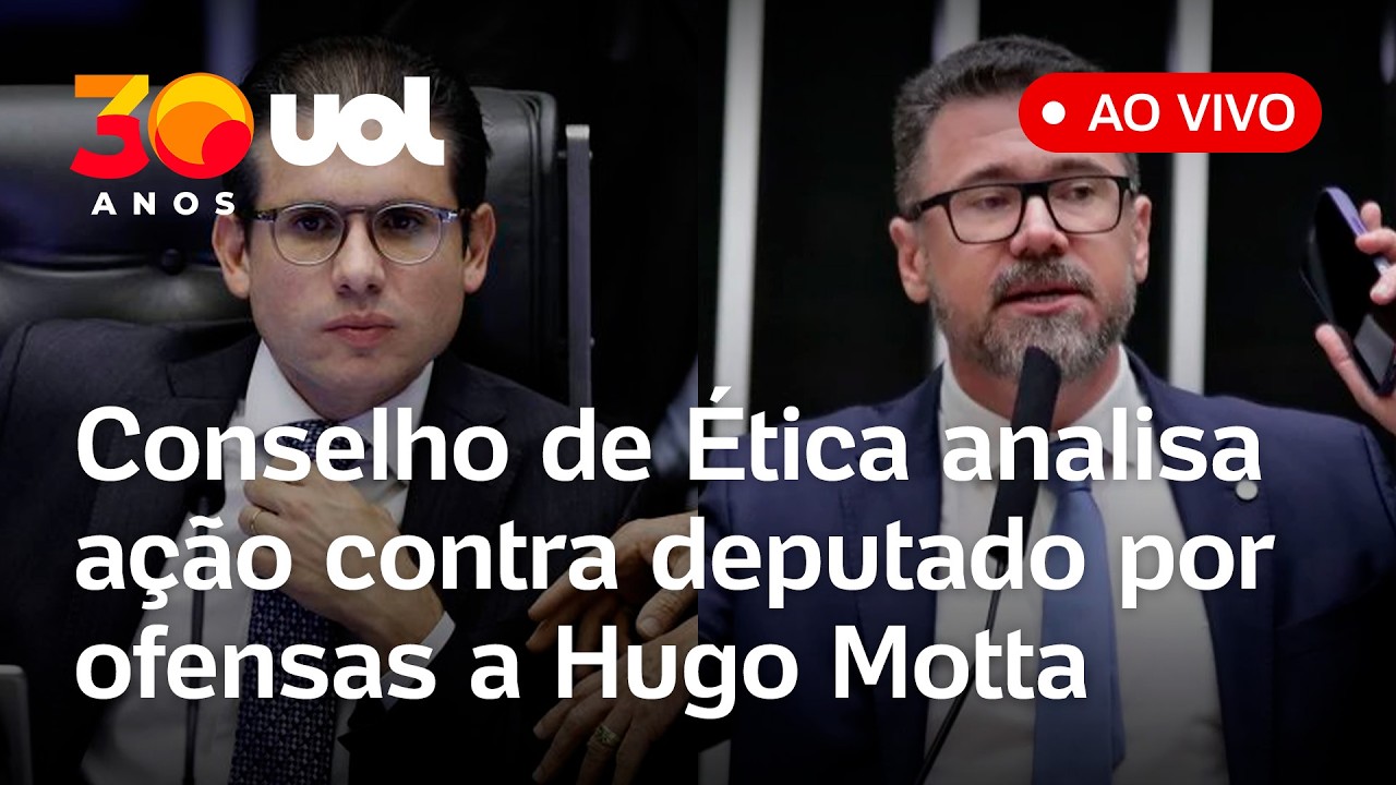 Conselho de Ética julga ação contra deputado bolsonarista por ofender Hugo Motta em ato; assista