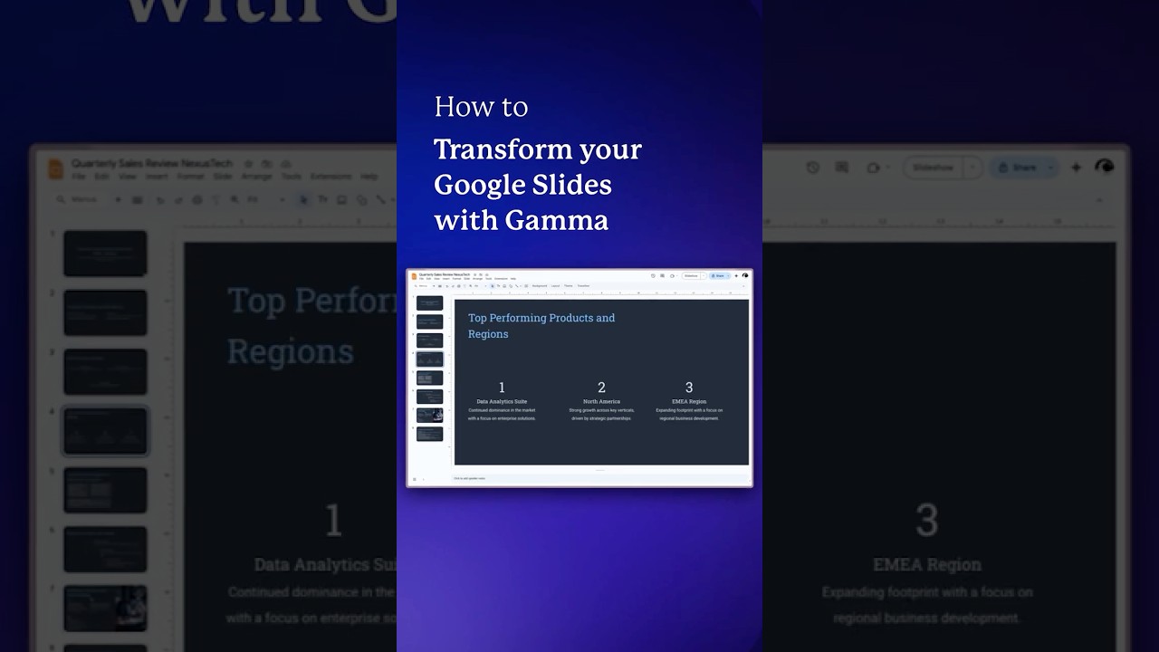 How to make Google Slides look BEAUTIFUL with AI