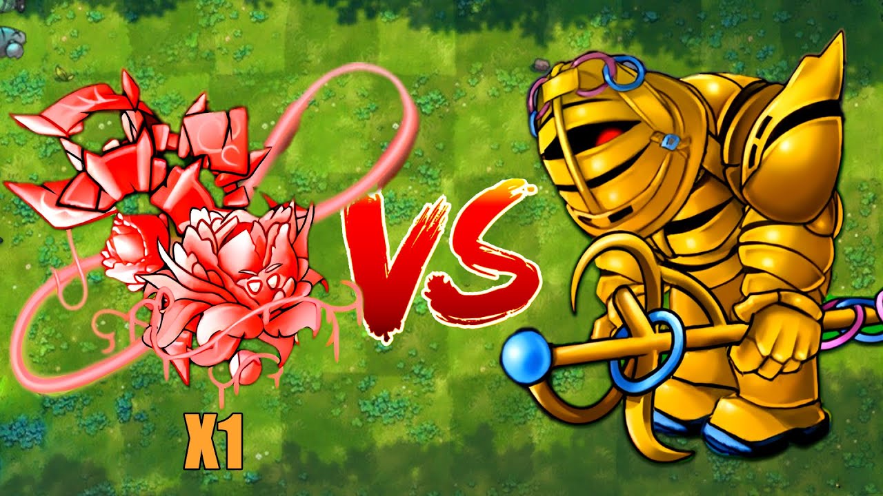 PVZ Fusion 3.3 Challenge New Plants - 1 Plants Fusion VS Golden Obsidian Gargantuar - Who Will Win?